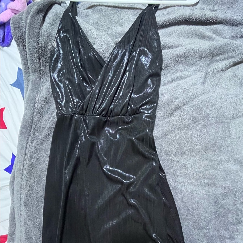 Short black dress